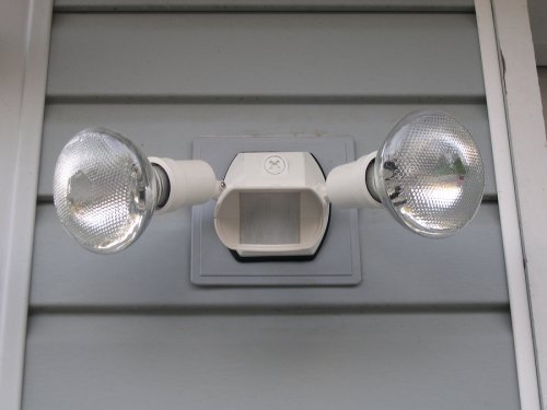 The outdoor security light